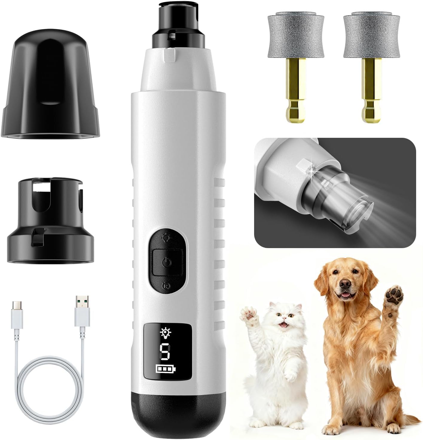 Pro Groom™ Rechargeable Dog Nail Grinder
